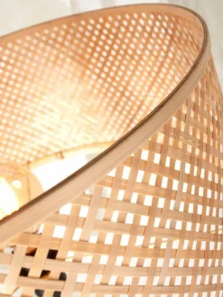 Good&Mojo Vloerlamp Java bamboe met plankjes Hot