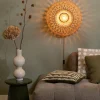 Good&Mojo Wandlamp Arizona bamboe ø50x23cm naturel S