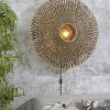 Good&Mojo Wandlamp Bali bamboe 87 x 20 cm zwart/naturel L Hot