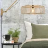 Good&Mojo Wandlamp Bromo bamboe naturel Ø 60 naturel L Clearance