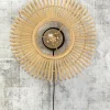 Good&Mojo Wandlamp Bromo bamboe Ø 40 naturel S Online