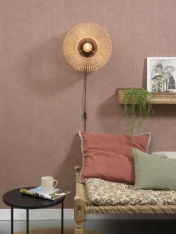 Good&Mojo Wandlamp Bromo bamboe Ø 40 naturel S Online