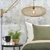 Good&Mojo Wandlamp Cango naturel/kap dia.60x25cm naturel L Discount