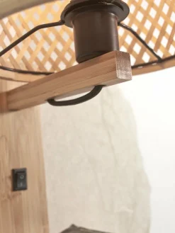 Good&Mojo Wandlamp Java met plank naturel Hot