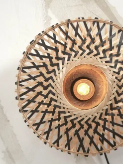 Good&Mojo Wandlamp Kalimantan XS 30cm zwart naturel New