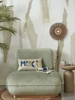 Good&Mojo Wandlamp Kalimantan XS 30cm zwart naturel New