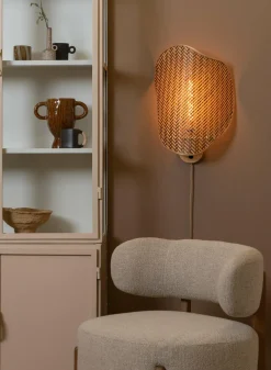 Good&Mojo Wandlamp Kinabalu bambo 40x10xh.50cm naturel bruin Online