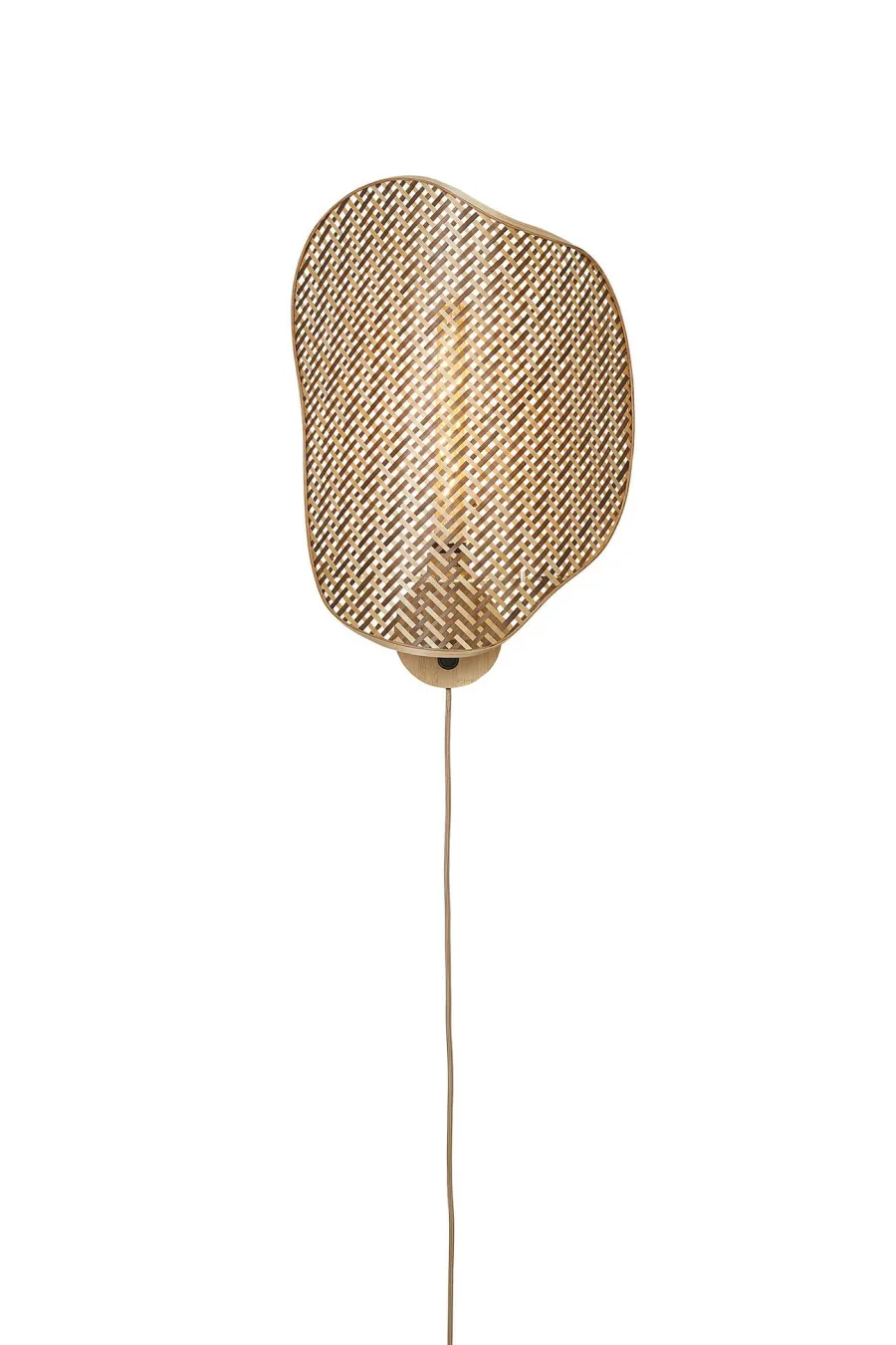 Good&Mojo Wandlamp Kinabalu bambo 40x10xh.50cm naturel bruin Online