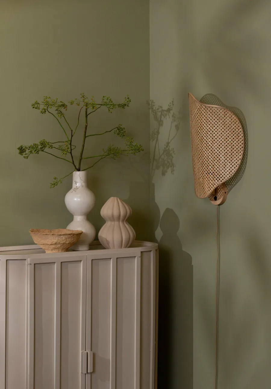 Good&Mojo Wandlamp Kinabalu bamboe 40x10xh.50cm naturel Online