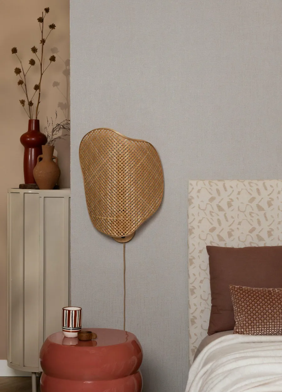 Good&Mojo Wandlamp Kinabalu bamboe 40x10xh.50cm naturel Online