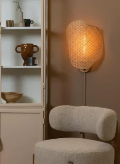 Good&Mojo Wandlamp Kinabalu bamboe 40x10xh.50cm naturel Online
