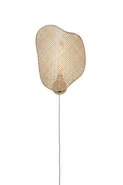 Good&Mojo Wandlamp Kinabalu bamboe 40x10xh.50cm naturel Online