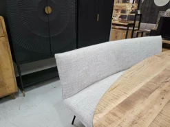 H.E. Design Eettafelbank Simba Ovaal Clearance