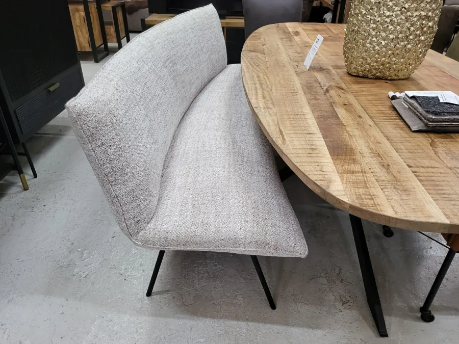 H.E. Design Eettafelbank Simba Ovaal Clearance