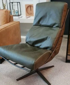 Het Anker Draaifauteuil Rasmus L60 met gestoffeerde armleuning Best