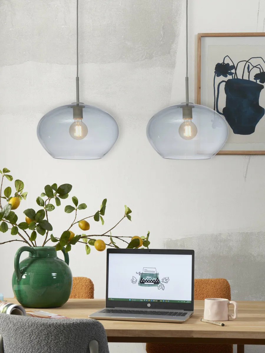 it's about RoMi Hanglamp Bologna kleurverl. lichtgrijs Online