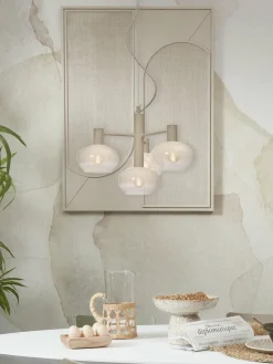it's about RoMi Hanglamp Bologna 4-arm kleurverl. melkwit Clearance