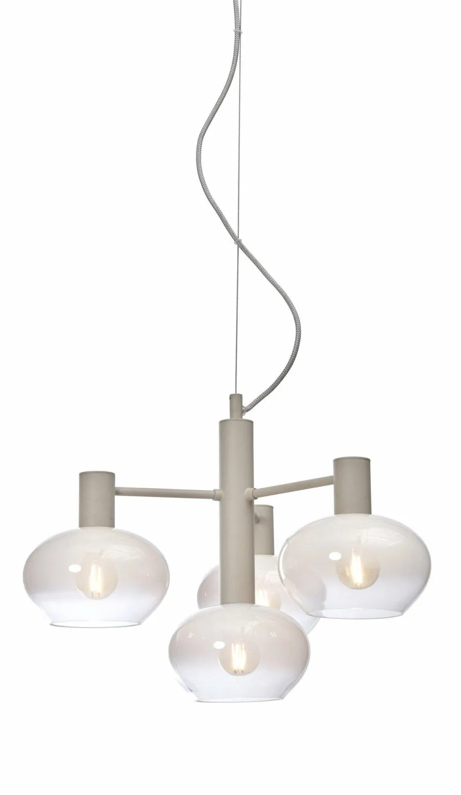 it's about RoMi Hanglamp Bologna 4-arm kleurverl. melkwit Clearance