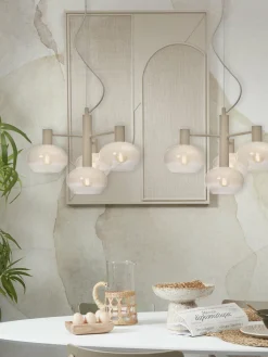 it's about RoMi Hanglamp Bologna 4-arm kleurverl. melkwit Clearance