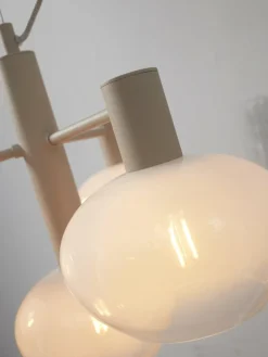 it's about RoMi Hanglamp Bologna 4-arm kleurverl. melkwit Clearance