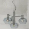 it's about RoMi Hanglamp Bologna 4-arm kleurverl. lichtgrijs Hot