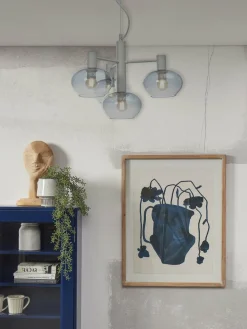 it's about RoMi Hanglamp Bologna 4-arm kleurverl. lichtgrijs Hot