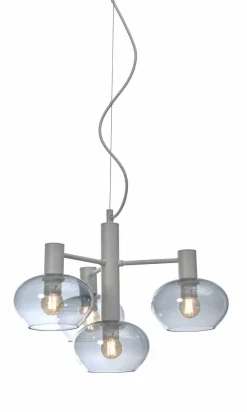 it's about RoMi Hanglamp Bologna 4-arm kleurverl. lichtgrijs Hot