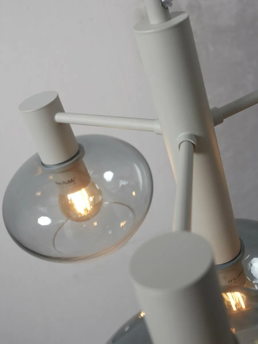 it's about RoMi Hanglamp Bologna 4-arm kleurverl. lichtgrijs Hot