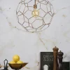 it's about RoMi Hanglamp draadijzer Marrakesh Ø34 koper S New