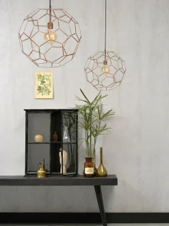 it's about RoMi Hanglamp draadijzer Marrakesh Ø34 koper S New