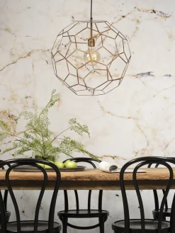 it's about RoMi Hanglamp draadijzer Marrakesh Ø55 koper L Sale