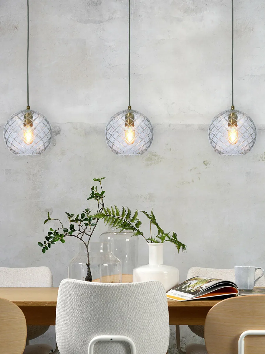 it's about RoMi Hanglamp glas Venice bol transparant Sale