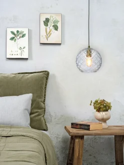 it's about RoMi Hanglamp glas Venice bol transparant Sale
