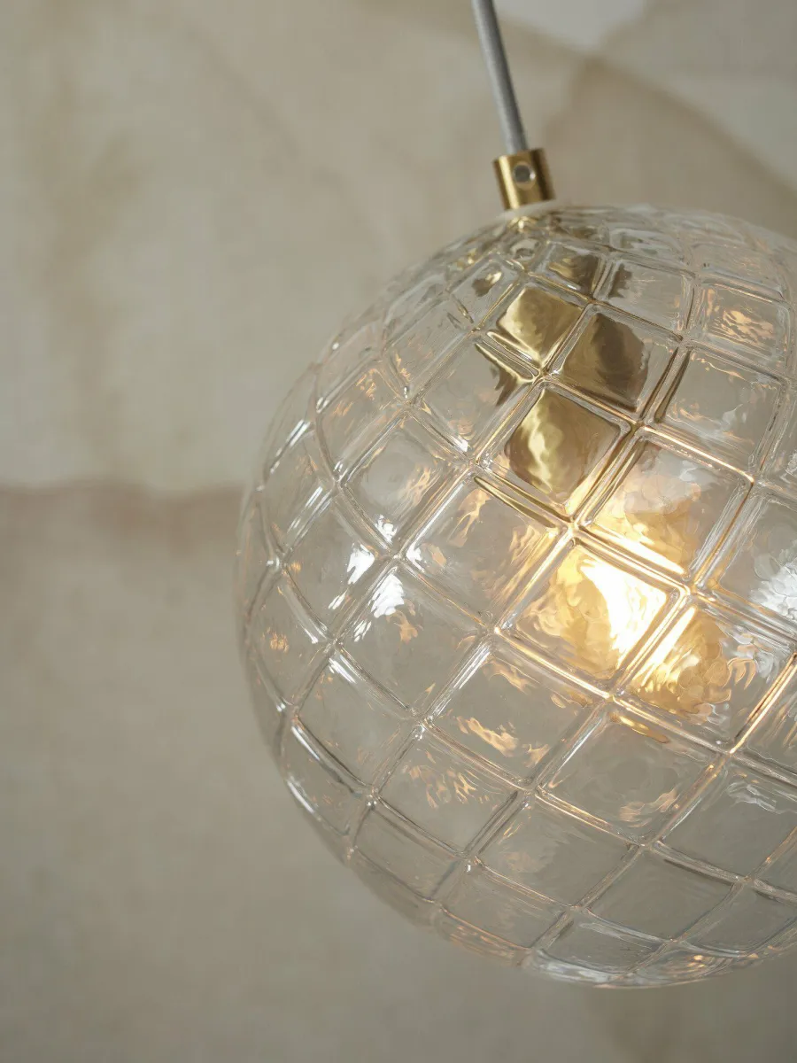 it's about RoMi Hanglamp glas Venice bol transparant Sale