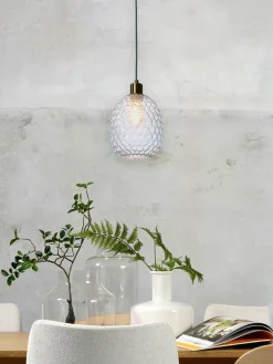 it's about RoMi Hanglamp glas Venice ovaal transparant Discount