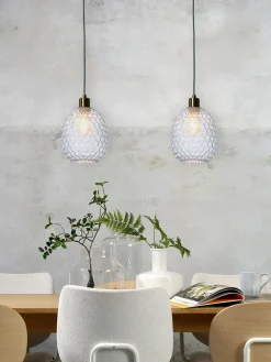 it's about RoMi Hanglamp glas Venice ovaal transparant Discount