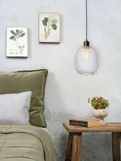 it's about RoMi Hanglamp glas Venice ovaal transparant Discount