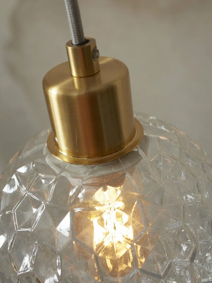 it's about RoMi Hanglamp glas Venice ovaal transparant Discount