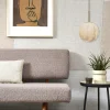 it's about RoMi Hanglamp glas/ijzer Carrara bol wit marmerprint/goud M Online