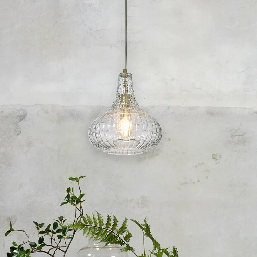 it's about RoMi Hanglamp glas Venice druppel transparant Online