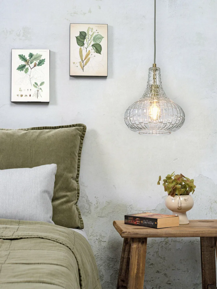 it's about RoMi Hanglamp glas Venice druppel transparant Online