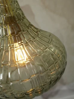 it's about RoMi Hanglamp glas Venice druppel groen Outlet
