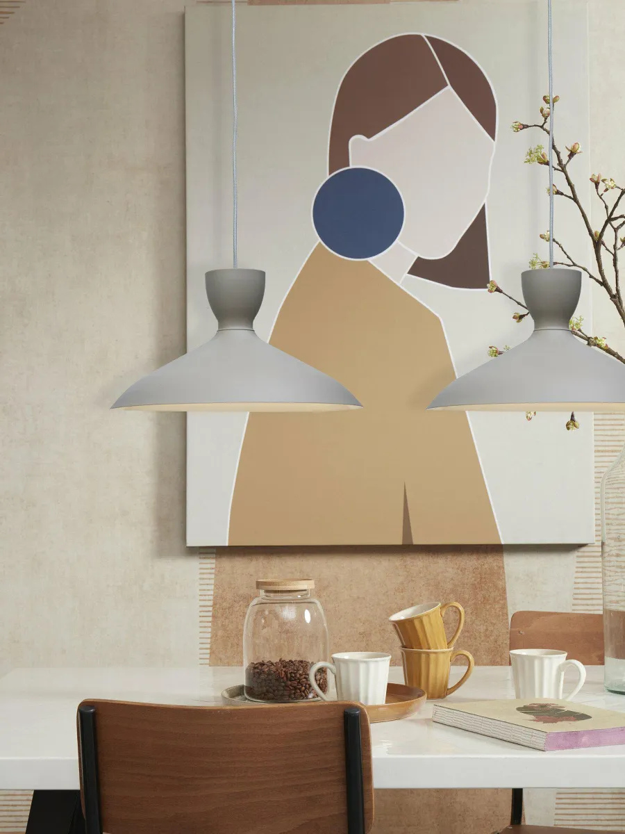 it's about RoMi Hanglamp Hanover lichtgrijs Online