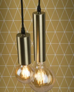 it's about RoMi Hanglamp ijzer Cannes h.11x5cm goud S Online