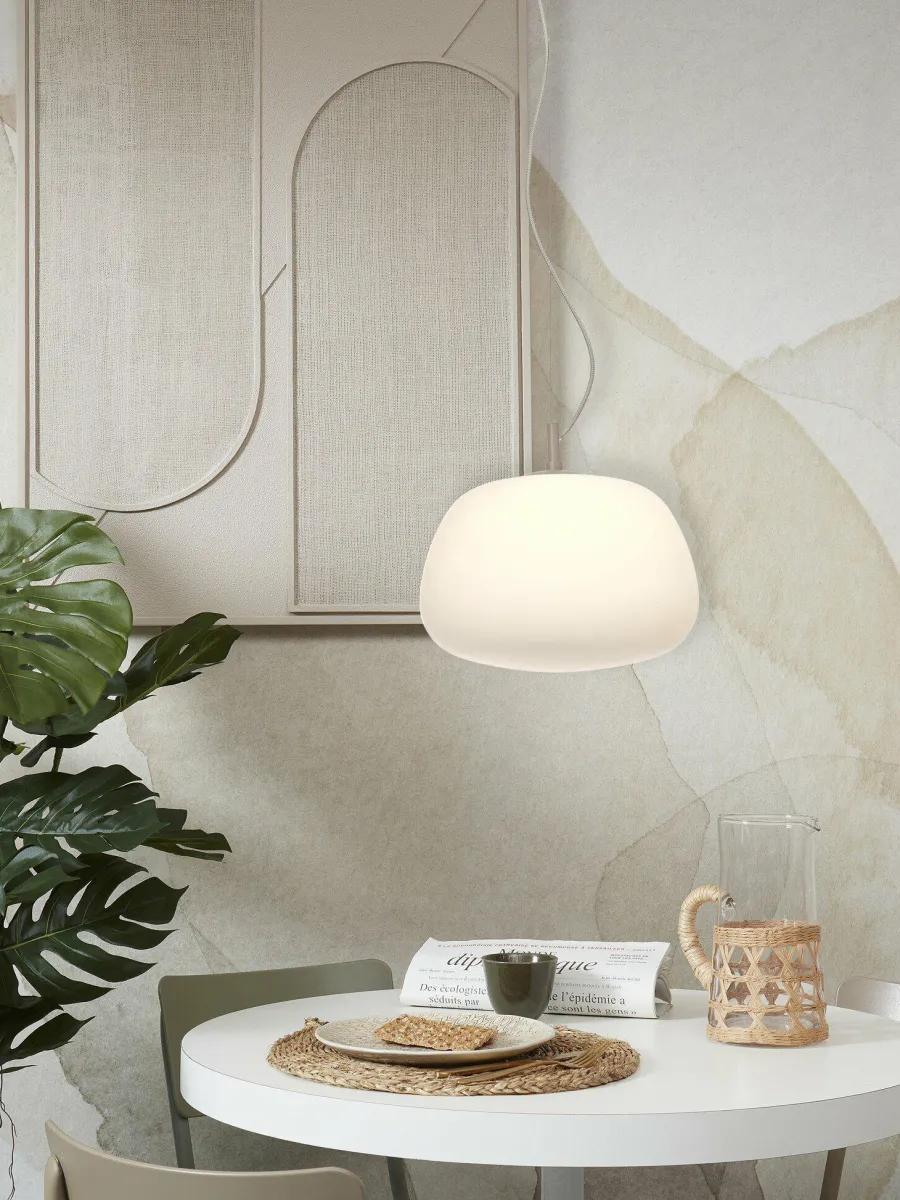 it's about RoMi Hanglamp Sapporo wit/zand L Clearance
