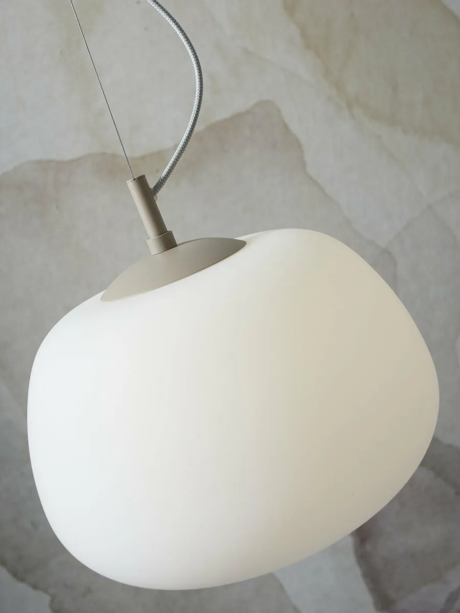 it's about RoMi Hanglamp Sapporo wit/zand L Clearance
