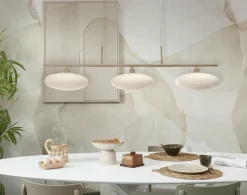 it's about RoMi Hanglamp Sapporo 3-schijf wit/zand Best