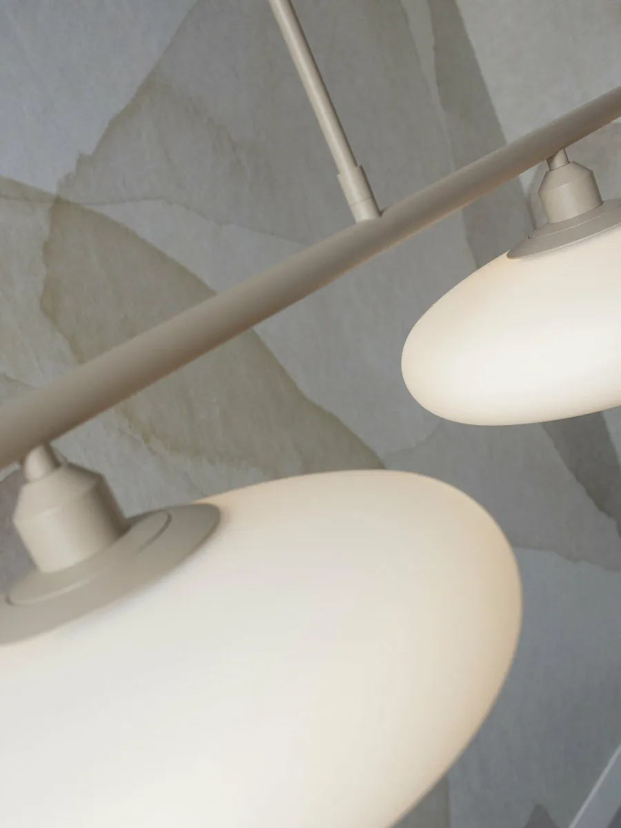 it's about RoMi Hanglamp Sapporo 3-schijf wit/zand Best