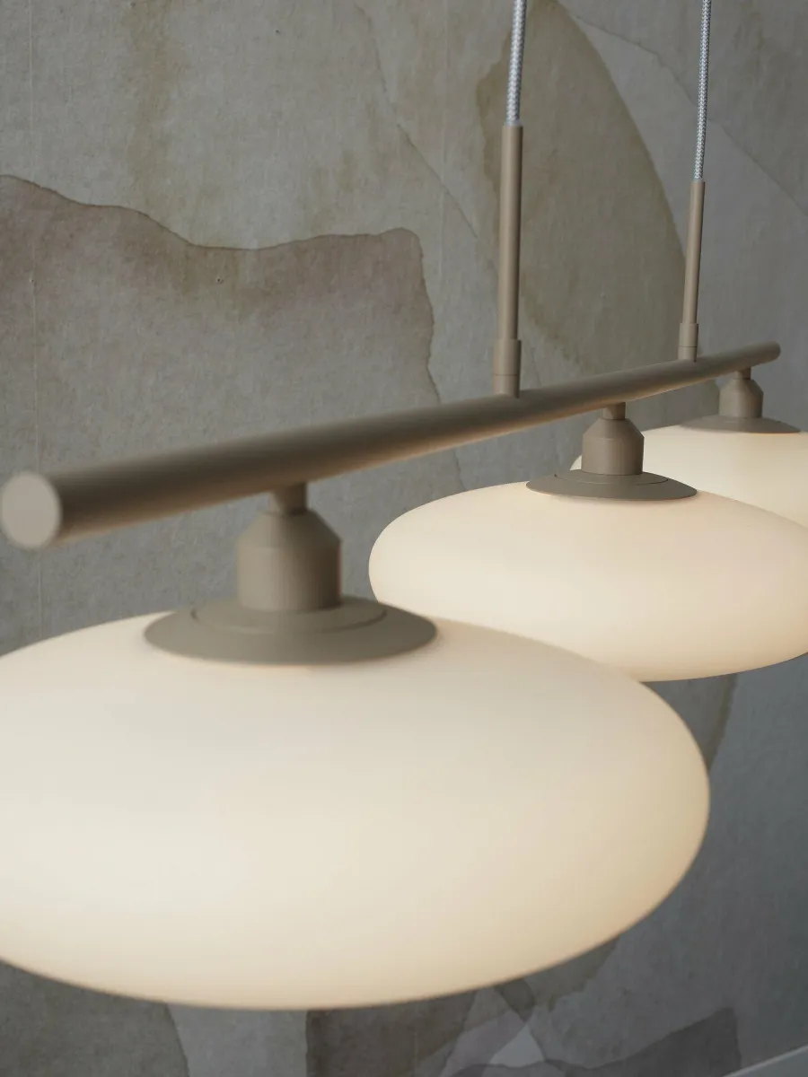 it's about RoMi Hanglamp Sapporo 3-schijf wit/zand Best