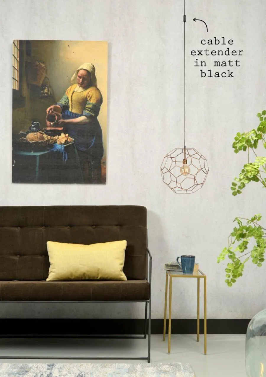 it's about RoMi Kabelverlengstuk metaal zwart Sale